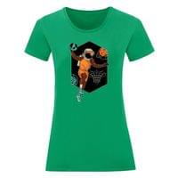 Дамска тениска "Космически баскетбол" - small - 8