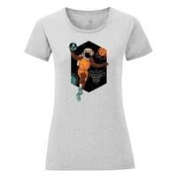 Дамска тениска "Космически баскетбол" - small - 9