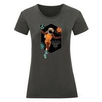 Дамска тениска "Космически баскетбол" - small - 12