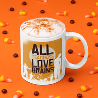 Чаша "Teachers Love Brains" - small - 0