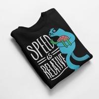 Ватирана блуза "Speed Is Relative" - small - 6