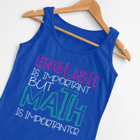 Дамски потник "English vs. Math" - small - 0 Дамски потник "English vs. Math" - small - 0