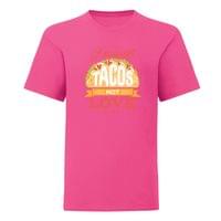 Детска тениска "I Need Tacos" - small - 5
