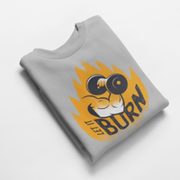 Ватирана блуза "Let It Burn" - small - 2 Ватирана блуза "Let It Burn" - small - 2