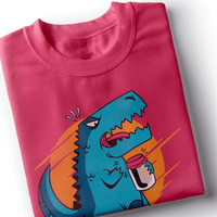 "T-Rex отваря буркан" - small - 0