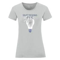 Дамска тениска "Shattering ideas" - small - 3