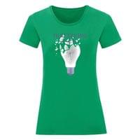 Дамска тениска "Shattering ideas" - small - 4