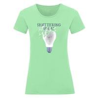 Дамска тениска "Shattering ideas" - small - 5