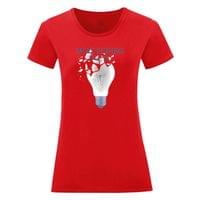 Дамска тениска "Shattering ideas" - small - 6