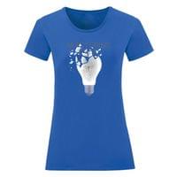 Дамска тениска "Shattering ideas" - small - 7