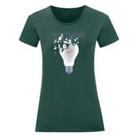 Дамска тениска "Shattering ideas" - small - 1