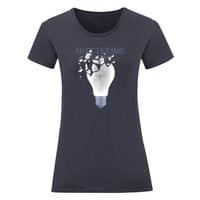 Дамска тениска "Shattering ideas" - small - 16