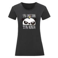 Дамска тениска "Unicorn Ninja" - small - 1