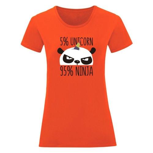 Дамска тениска &amp;quot;Unicorn Ninja&amp;quot; - 1