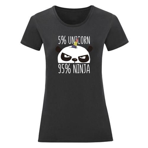 Дамска тениска "Unicorn Ninja" - 2