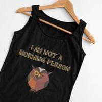 Мъжки потник "Not A Morning Person" - small - 3