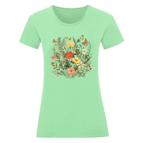 Дамска тениска "Vintage Flowers" - 2