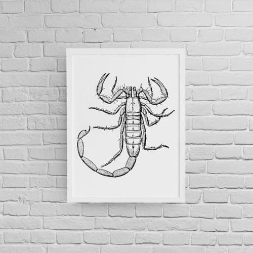 Постер с рамка "Скорпион" - 2