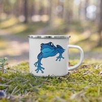 Емайлирано канче "Dart Frog" - small - 4