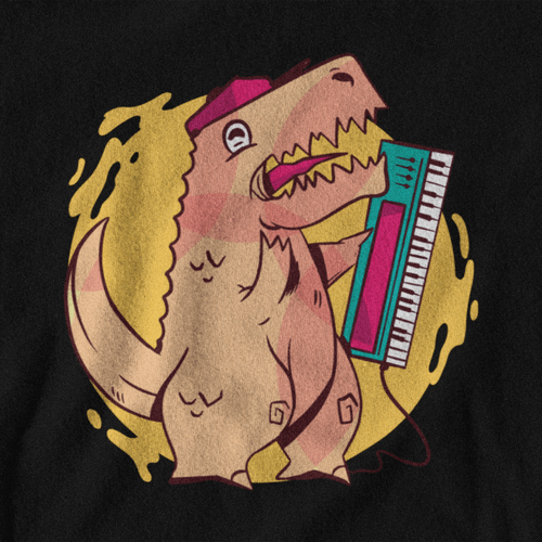 Мешка "Retro T-Rex" - 2