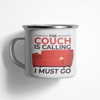 Емайлирано канче "Couch Is Calling" - small - 1