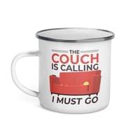 Емайлирано канче "Couch Is Calling" - small - 2