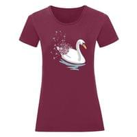 Дамска тениска "Swan Dandelion" - small - 4 Дамска тениска "Swan Dandelion" - small - 4