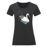 Дамска тениска "Swan Dandelion" - small - 7 Дамска тениска "Swan Dandelion" - small - 7