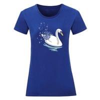 Дамска тениска "Swan Dandelion" - small - 8 Дамска тениска "Swan Dandelion" - small - 8