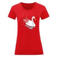 Дамска тениска "Swan Dandelion" - small - 9 Дамска тениска "Swan Dandelion" - small - 9