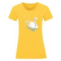 Дамска тениска "Swan Dandelion" - small - 16 Дамска тениска "Swan Dandelion" - small - 16
