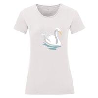 Дамска тениска "Swan Dandelion" - small - 17 Дамска тениска "Swan Dandelion" - small - 17