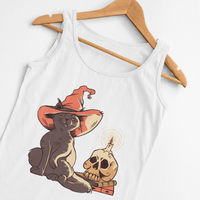 Мъжки потник "Halloween Witch Cat" - small - 2