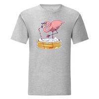Мъжка тениска "Drinking Flamingo" - small - 2