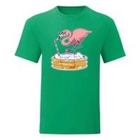 Мъжка тениска "Drinking Flamingo" - small - 3