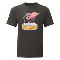 Мъжка тениска "Drinking Flamingo" - small - 4