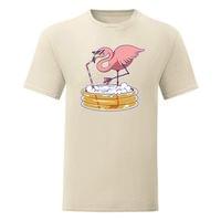 Мъжка тениска "Drinking Flamingo" - small - 5