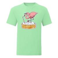 Мъжка тениска "Drinking Flamingo" - small - 6