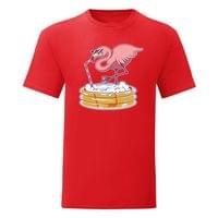 Мъжка тениска "Drinking Flamingo" - small - 1