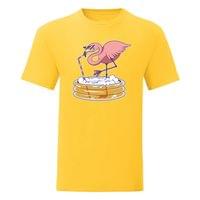 Мъжка тениска "Drinking Flamingo" - small - 8
