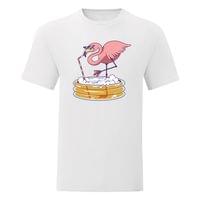 Мъжка тениска "Drinking Flamingo" - small - 9