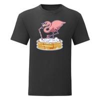 Мъжка тениска "Drinking Flamingo" - small - 11