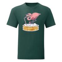 Мъжка тениска "Drinking Flamingo" - small - 16
