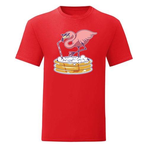 Мъжка тениска "Drinking Flamingo" - 2