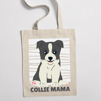 Eко чанта "Border Collie Mama" - small - 0
