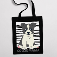 Eко чанта "Border Collie Mama" - small - 1