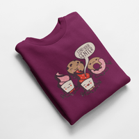 Ватирана блуза "Yoga Pastries" - small - 2 Ватирана блуза "Yoga Pastries" - small - 2