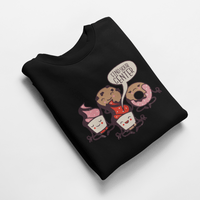 Ватирана блуза "Yoga Pastries" - small - 5 Ватирана блуза "Yoga Pastries" - small - 5