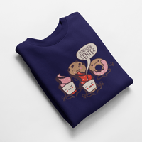 Ватирана блуза "Yoga Pastries" - small - 7 Ватирана блуза "Yoga Pastries" - small - 7