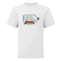 Тениска "Кораб в бутилка" (детска) - small - 2